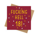 Fucking Hell – Milestone Age Birthday Card