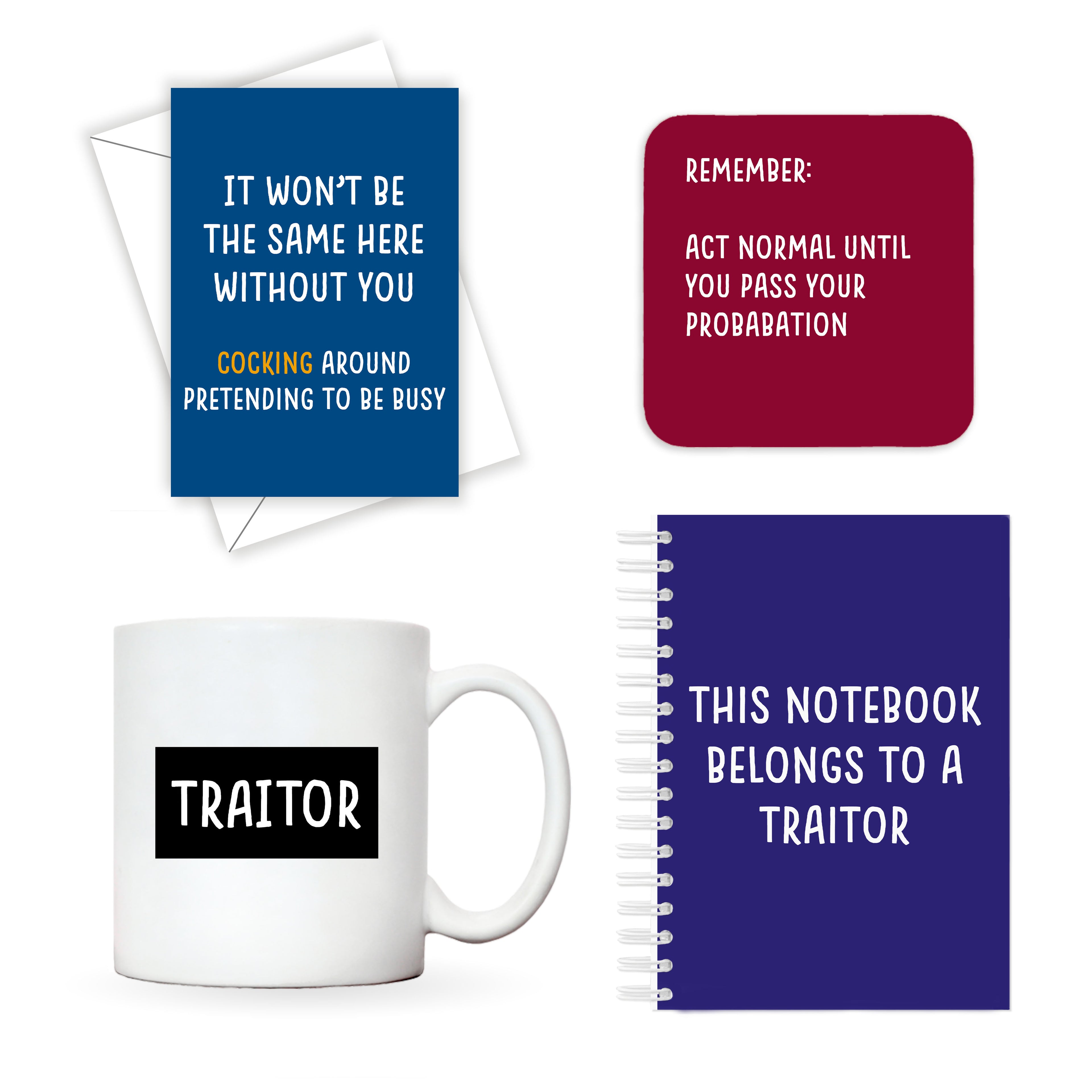 Traitor Leaving Gift Set