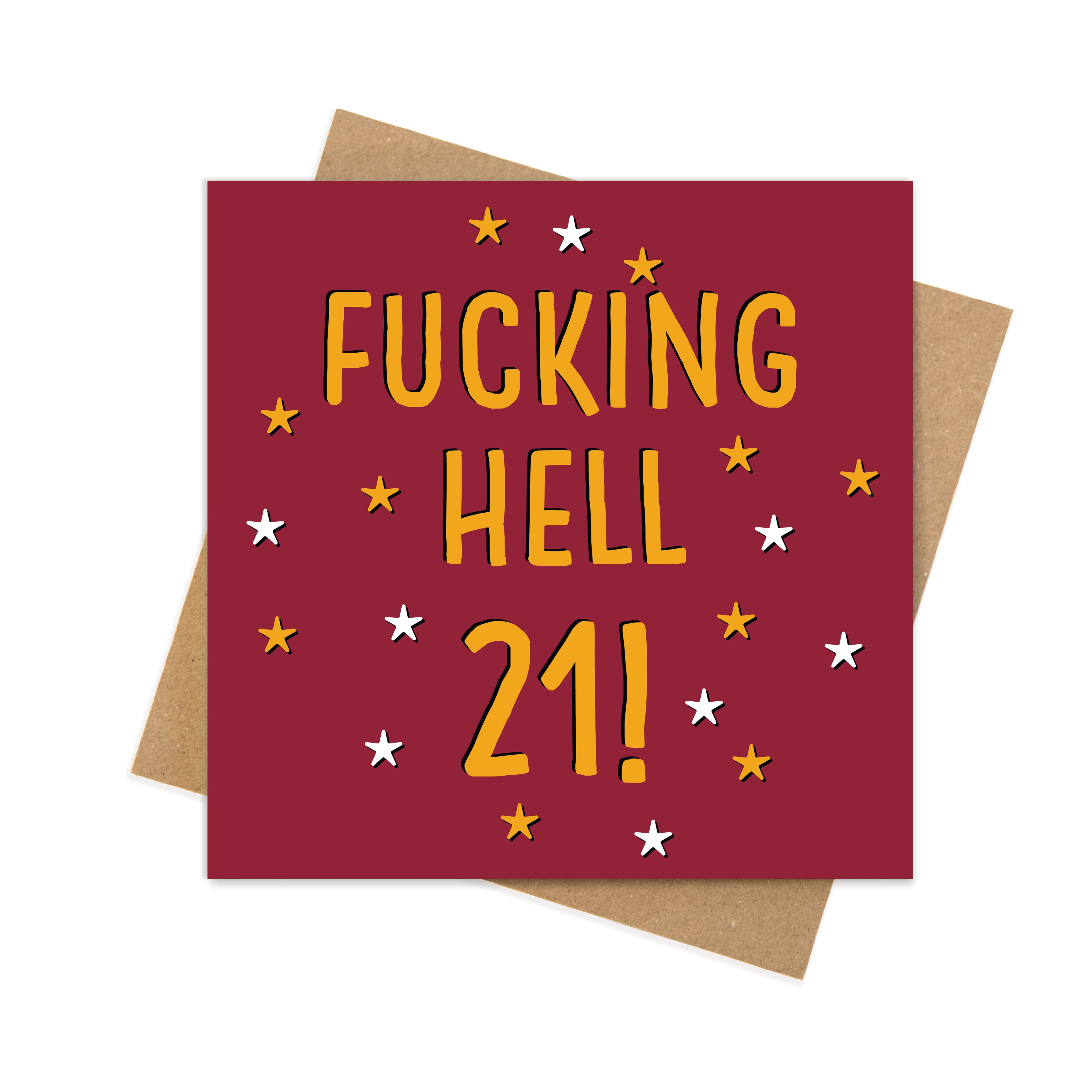 Fucking Hell – Milestone Age Birthday Card
