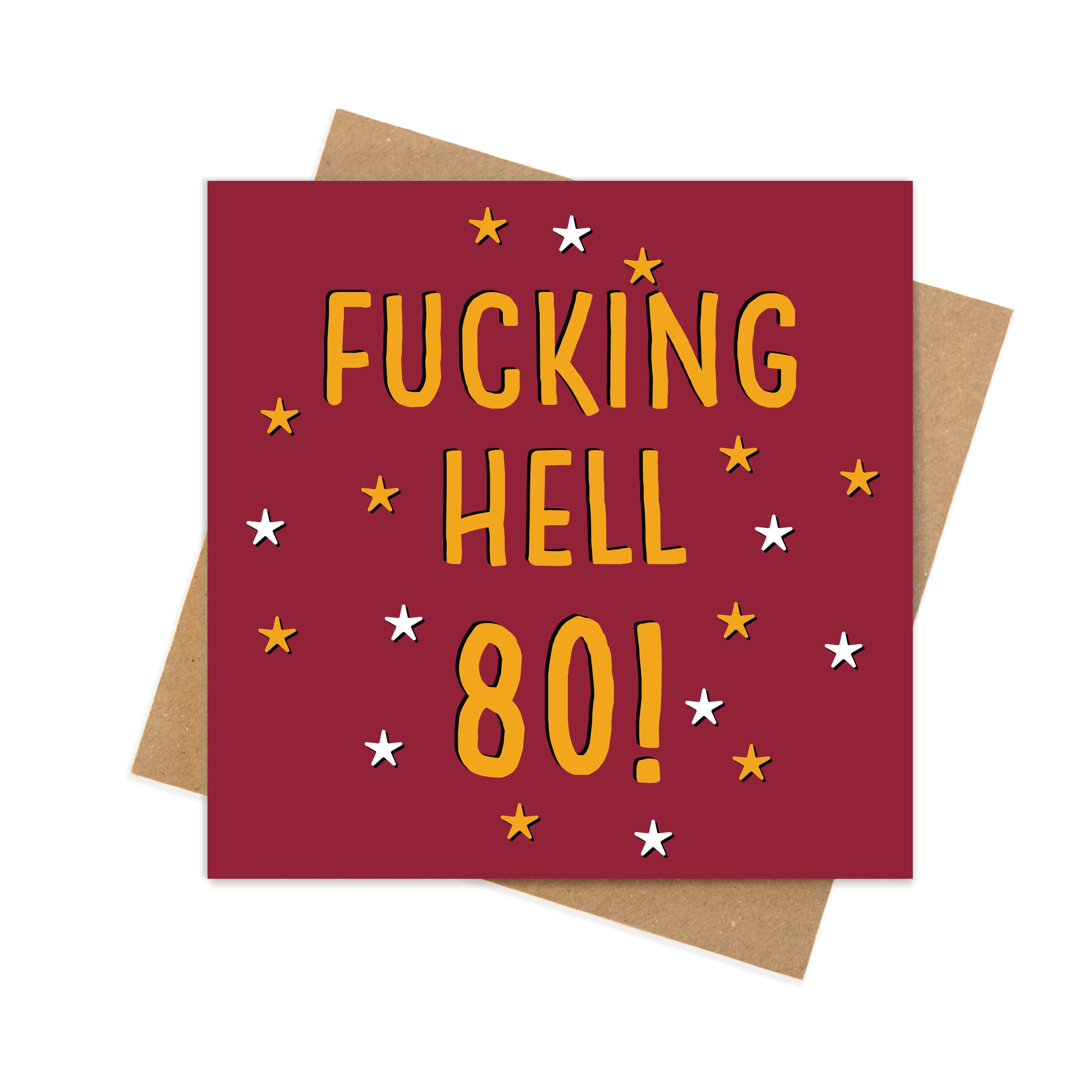 Fucking Hell – Milestone Age Birthday Card