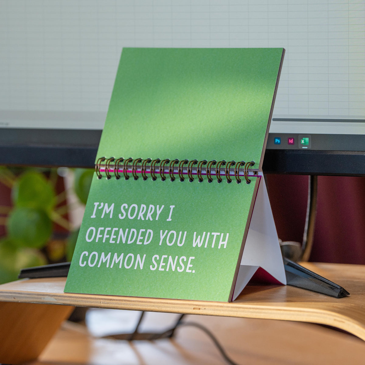 F*ck It Desk Companion – Funny Flip Book for the Office