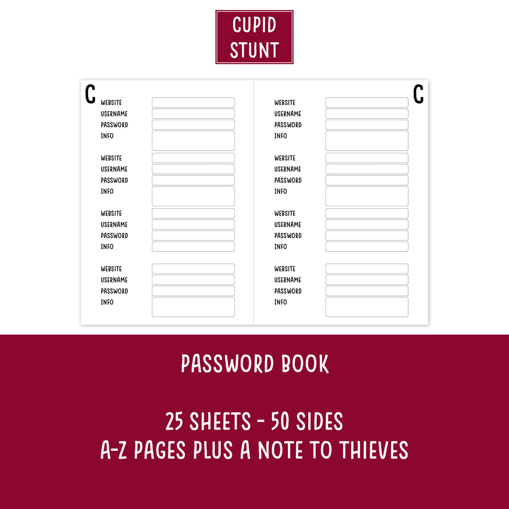What the Actual Fuck Is My Password – Funny Password Notebook